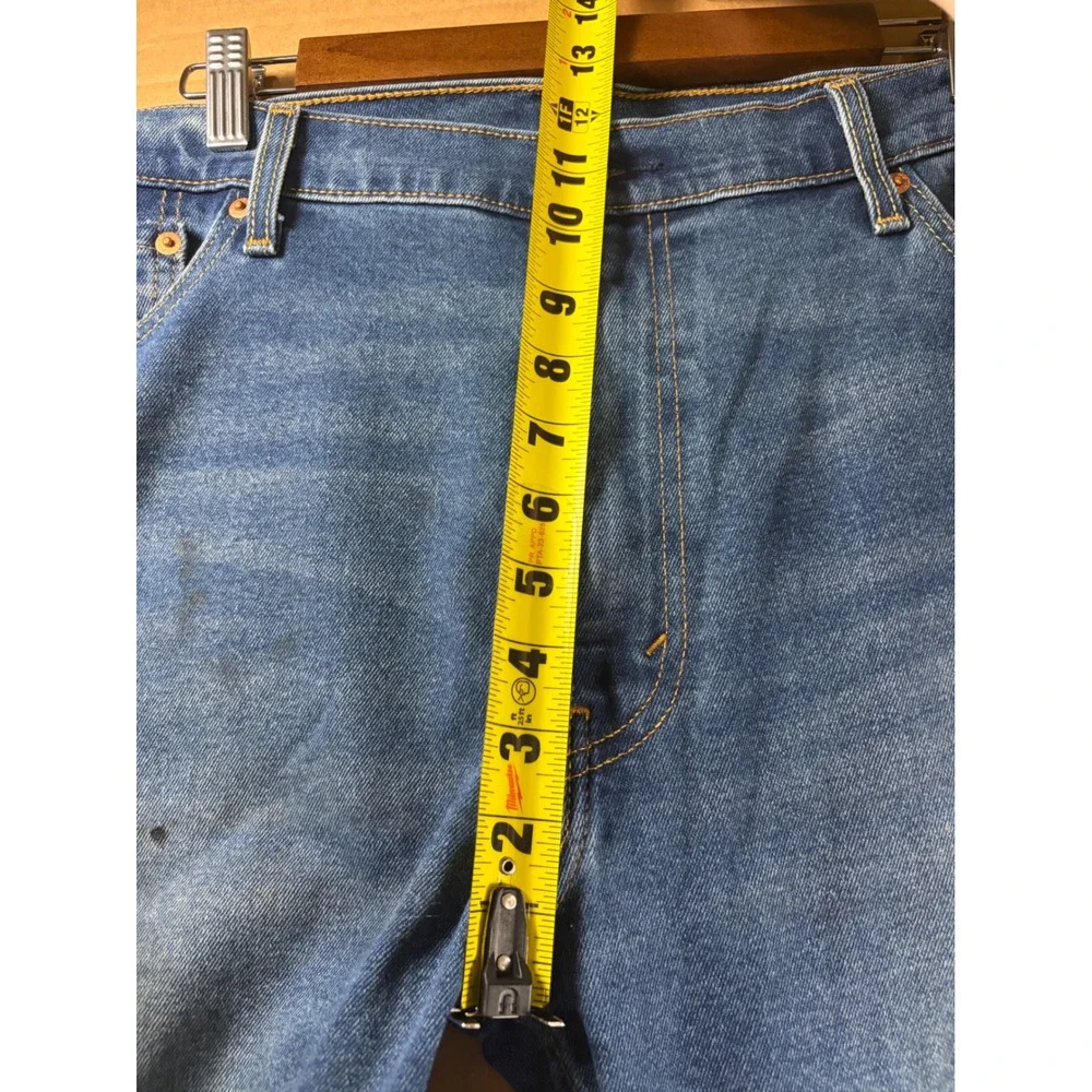 Levi's 511 Slim Fit Jeans Mens 40x30 Blue All Seasons Tech Stretch Denim
